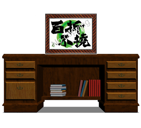 卓上額
