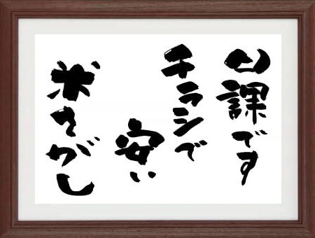 趣味の言葉遊び【川柳額】